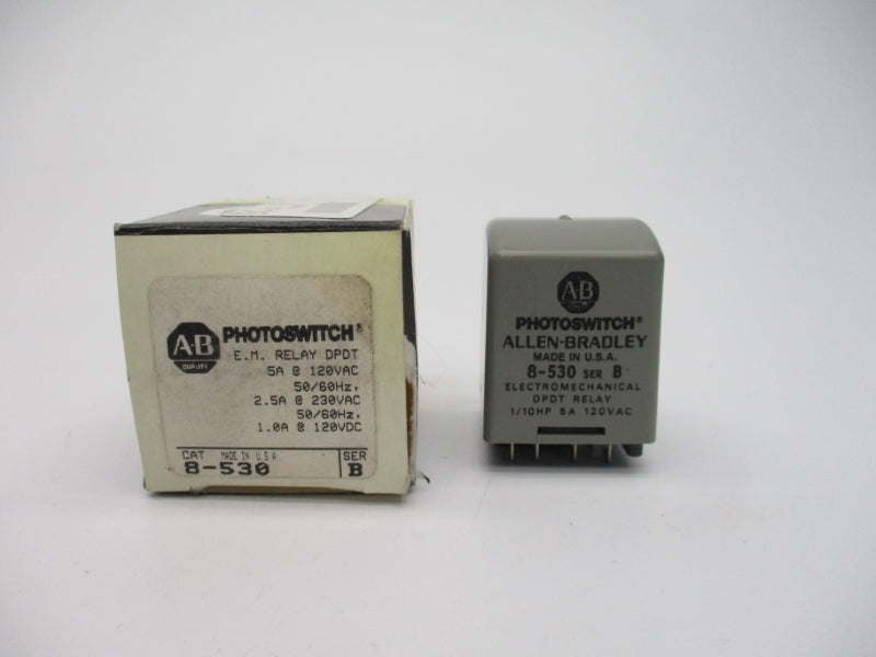 ALLEN BRADLEY 8-530 5A 120VAC SER. B NSMP
