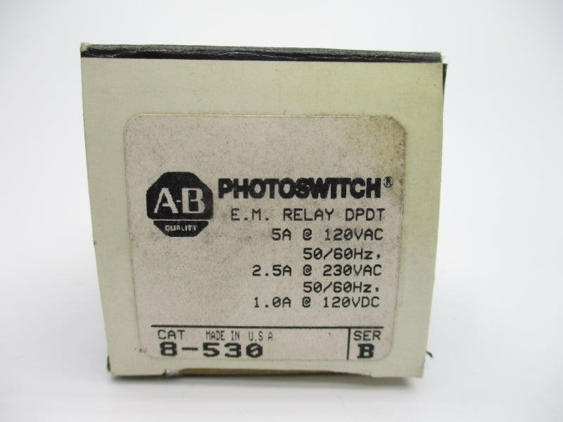 ALLEN BRADLEY 8-530 5A 120VAC SER. B NSMP