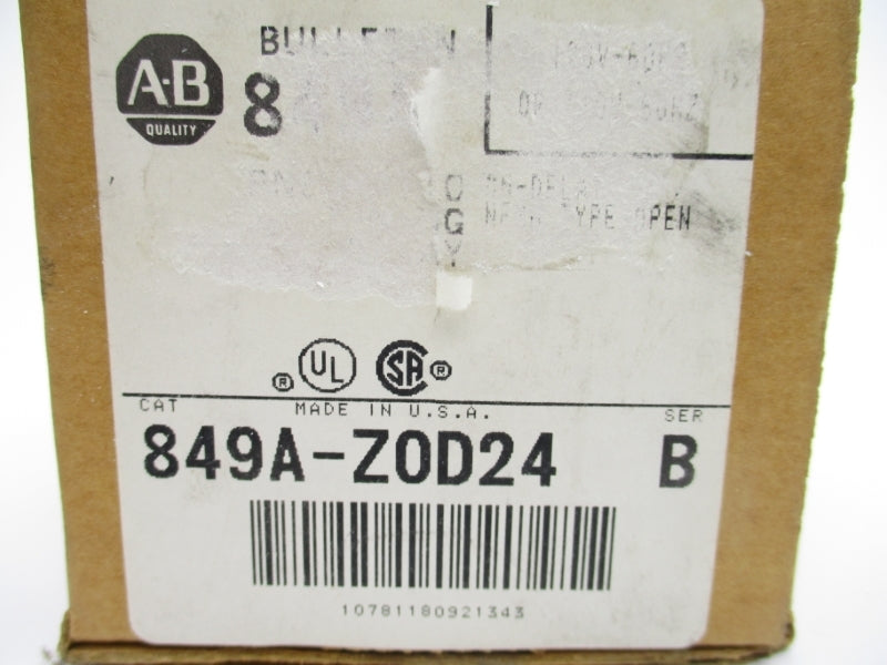 INDUSTRIAL SPARE PART 849A-ZOD24 SER. B 110/120V 60A (BR/WH) NSMP