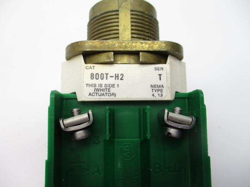 ALLEN BRADLEY 800T-H2 SER. T (AS PICTURED) NSNP