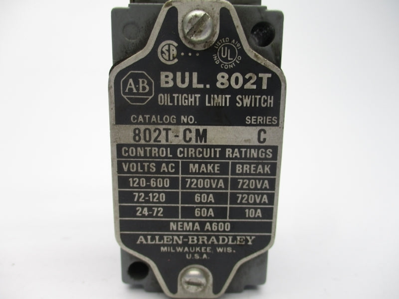 INDUSTRIAL SPARE PART 802T-CM SER. C UNMP