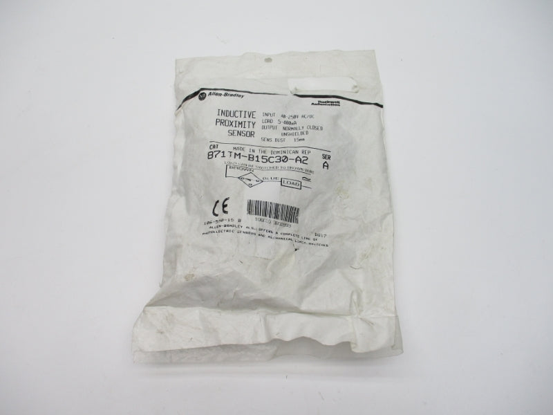 INDUSTRIAL SPARE PART 871TM-B15C30-A2 SER. A 40-250VAC/DC NSMP