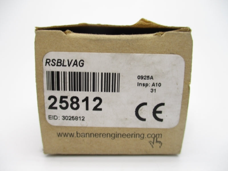 BANNER ENGINEERING RSBLVAG 25812 NSMP