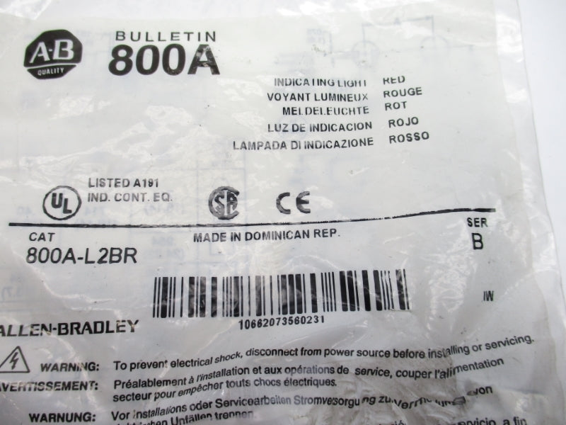INDUSTRIAL SPARE PART 800A-L2BR SER. B NSMP