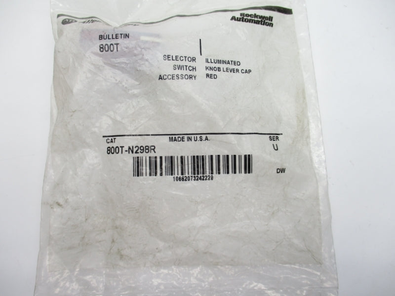 ALLEN BRADLEY 800T-N298R SER. U NSMP