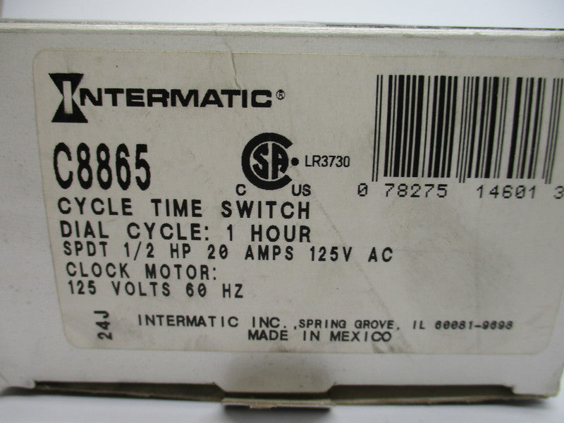 INTERMATIC C8865 NSMP