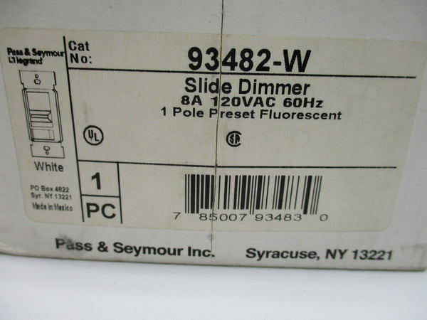 PASS & SEYMOUR 93482-W NSMP
