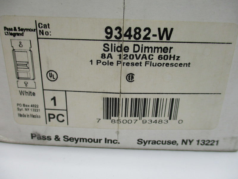 PASS & SEYMOUR 93482-W NSMP