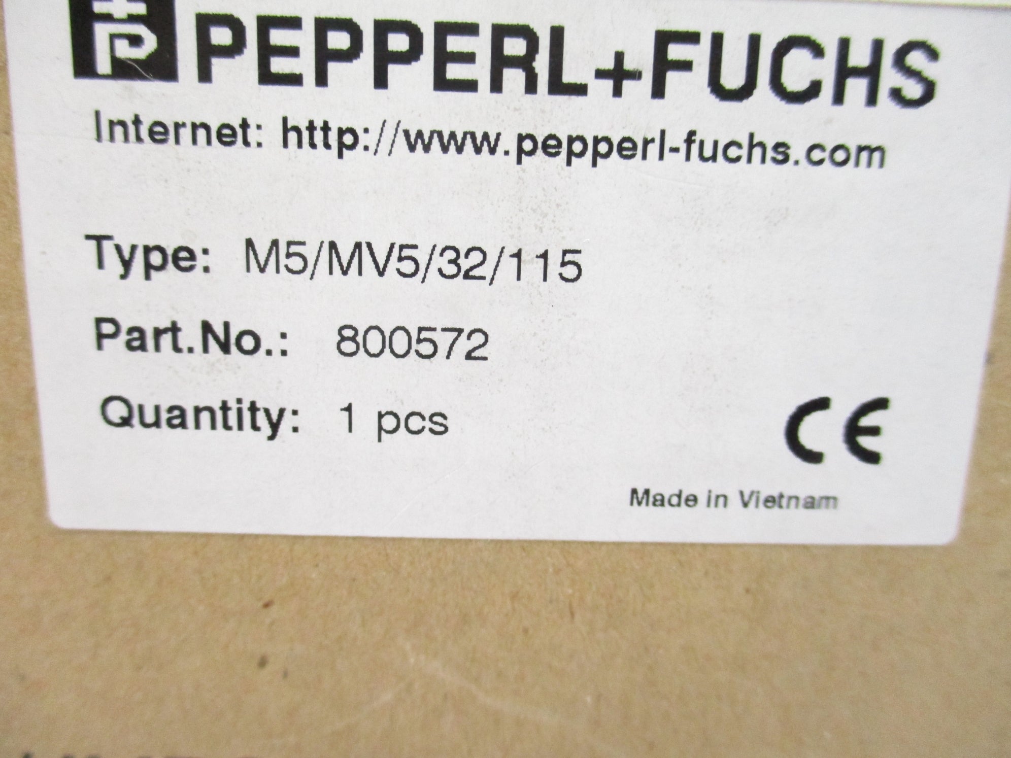 PEPPERL+FUCHS M5/MV5/32/115 NSMP
