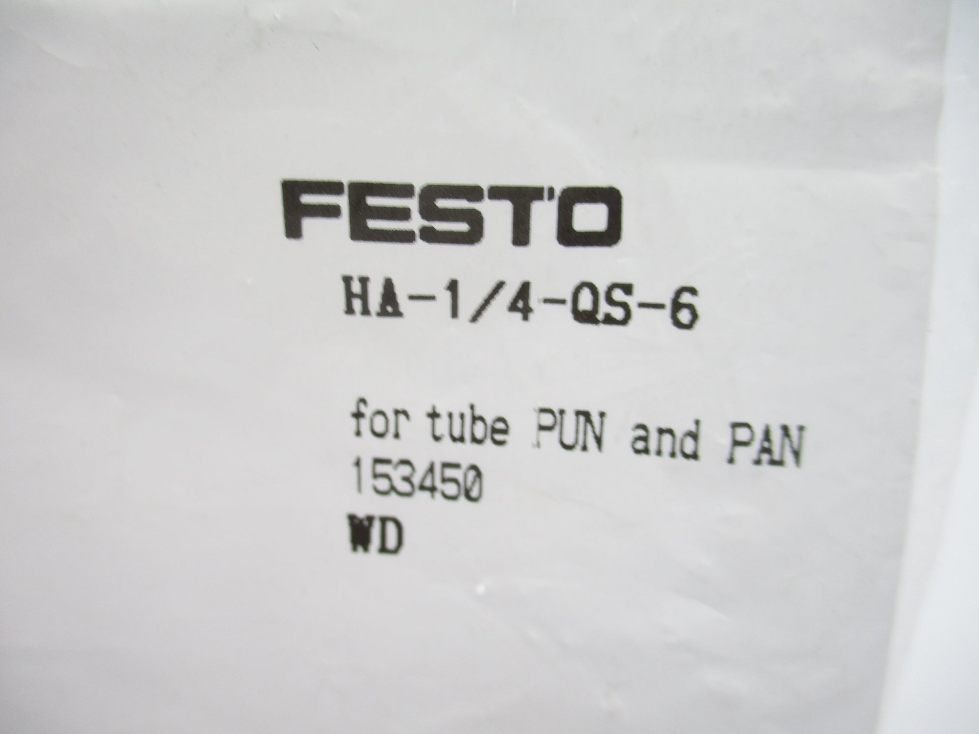 FESTO HA-1/4-QS-6 NSMP