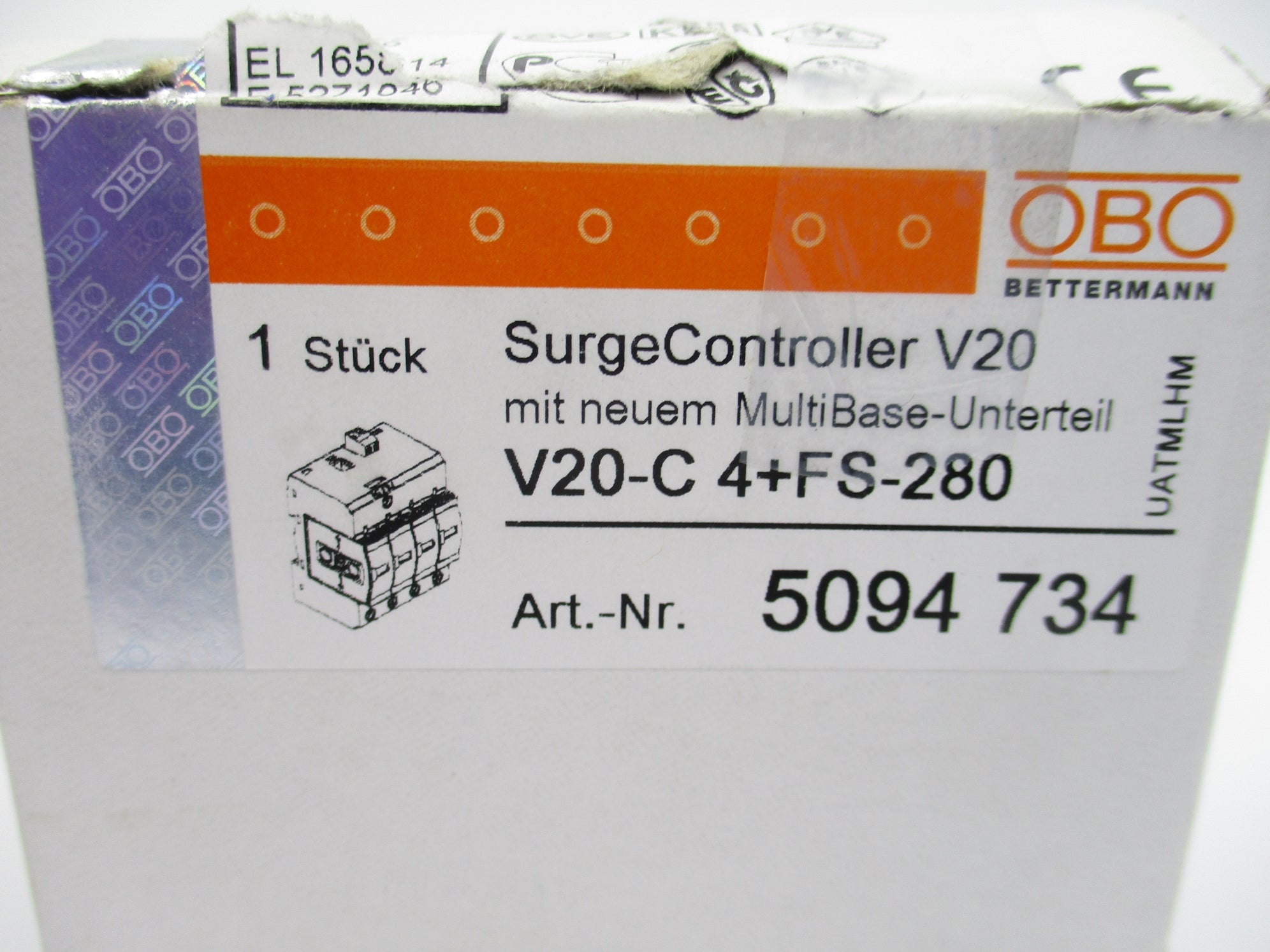 OBO BETTERMAN V20-C 4+FS-280 NSMP