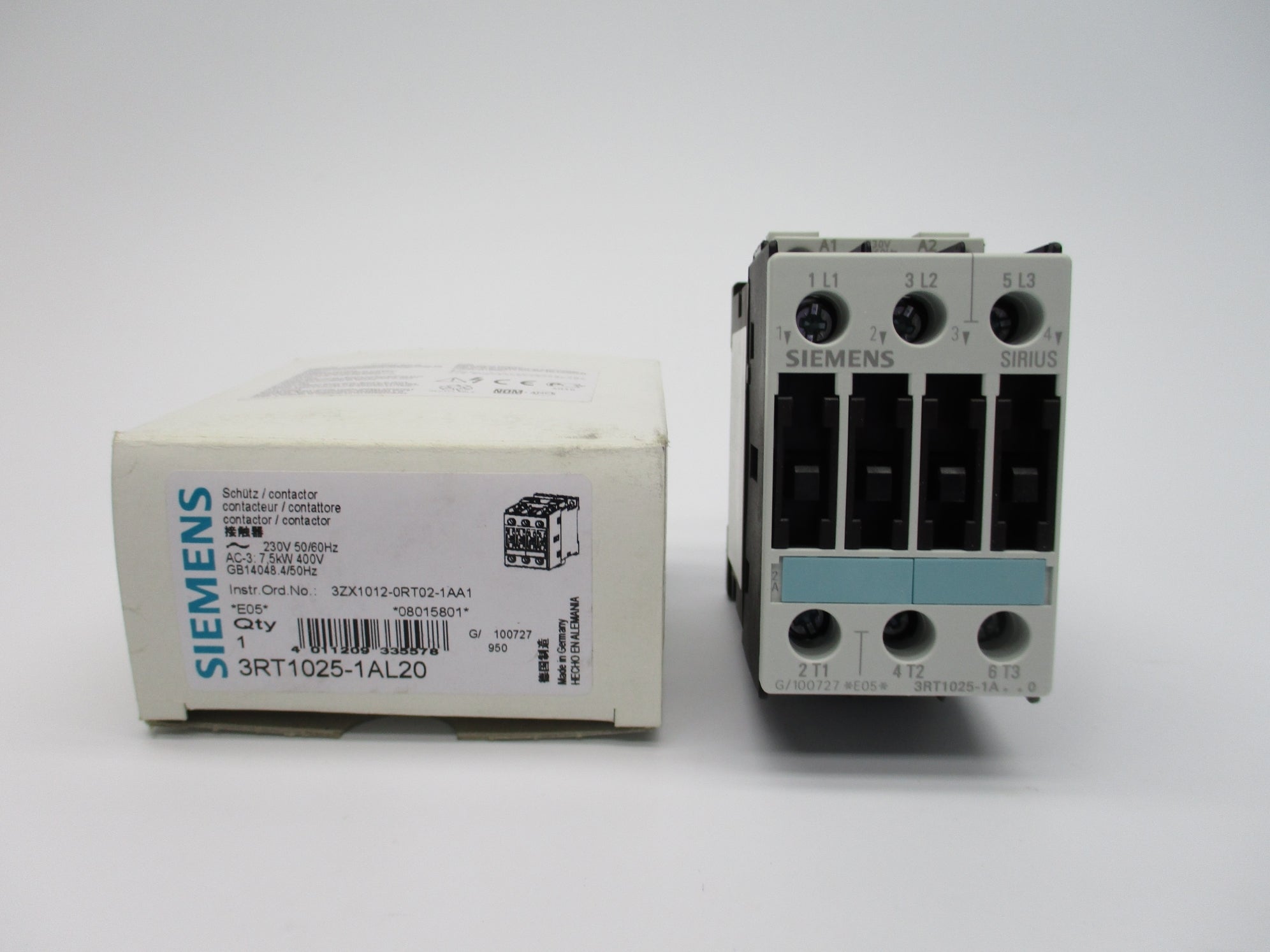 SIEMENS 3RT1025-1AL20 230V NSMP