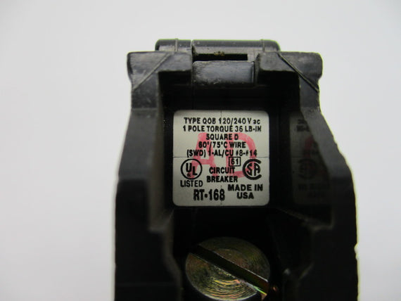 SQUARE D RT-168 CIRCUIT BREAKER 240VAC 20A 1POLE NSNP
