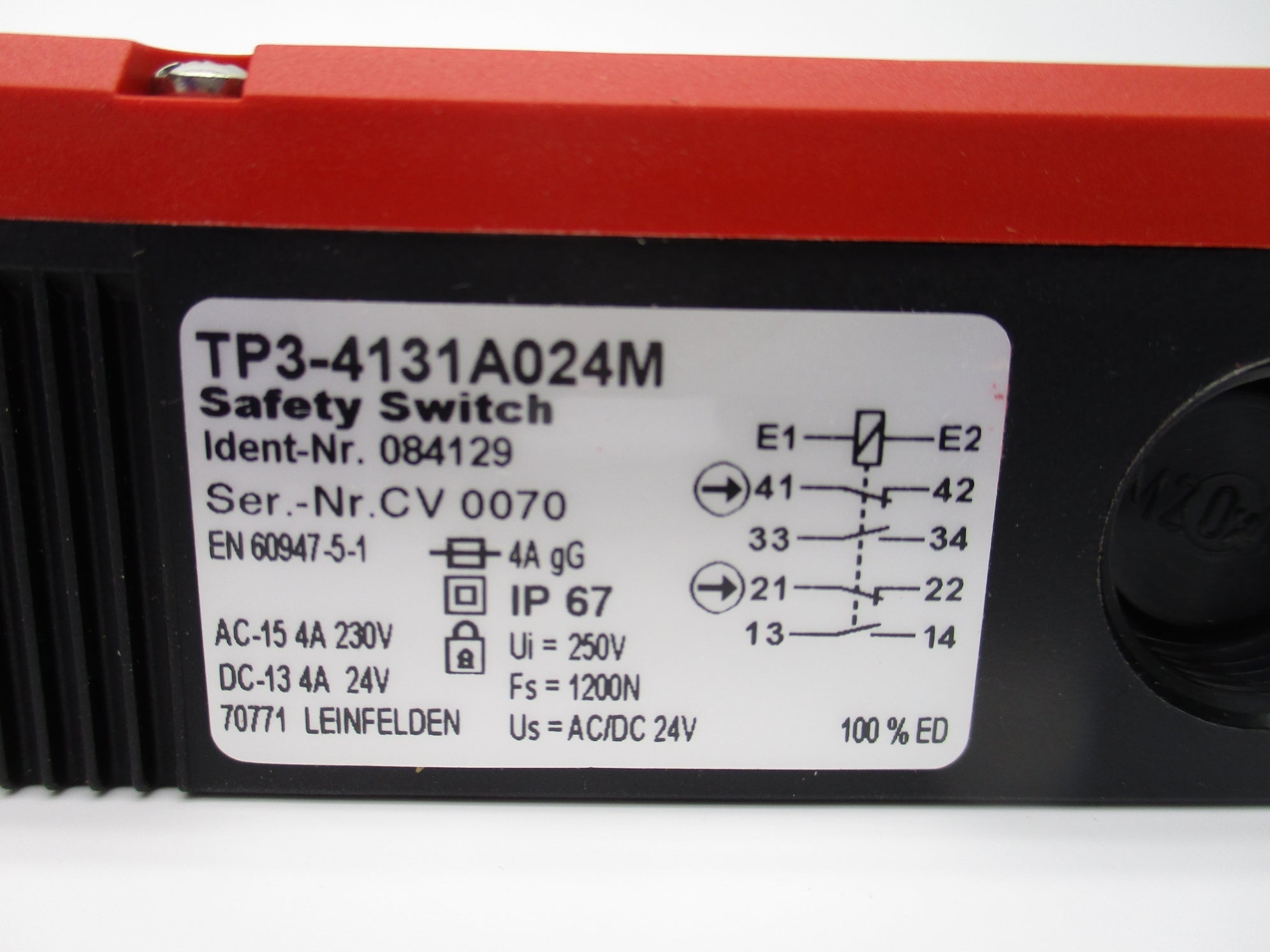 EUCHNER TP3-4131A024M NSMP