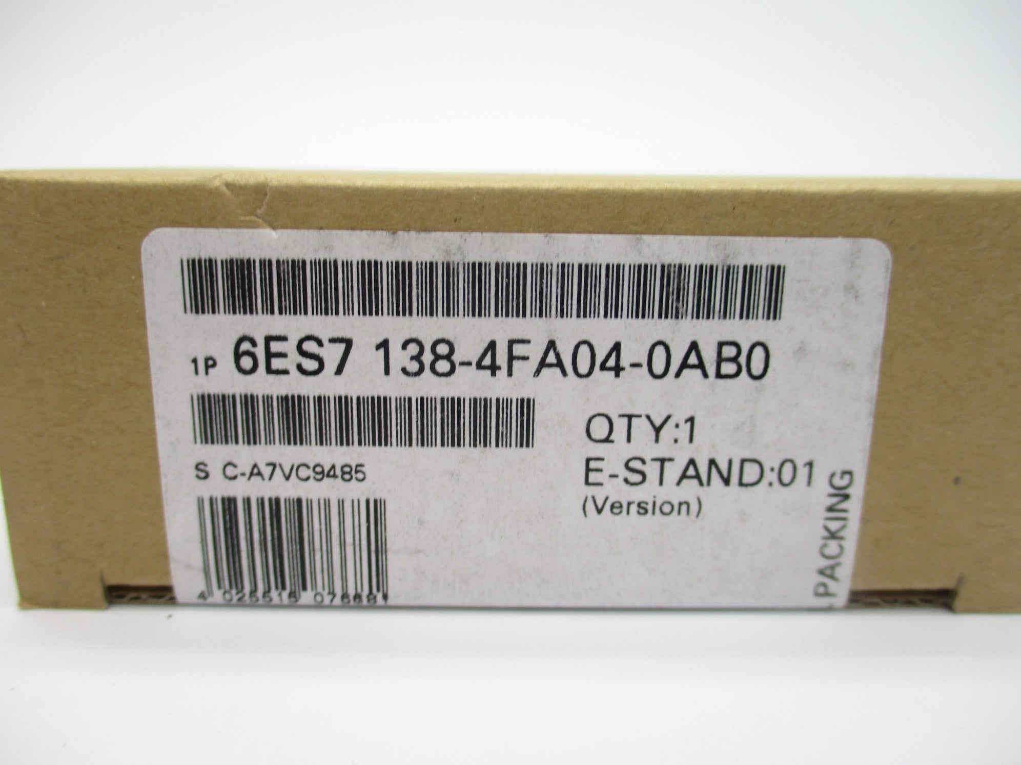 SIEMENS 6ES7138-4FA04-0AB0 NSFS
