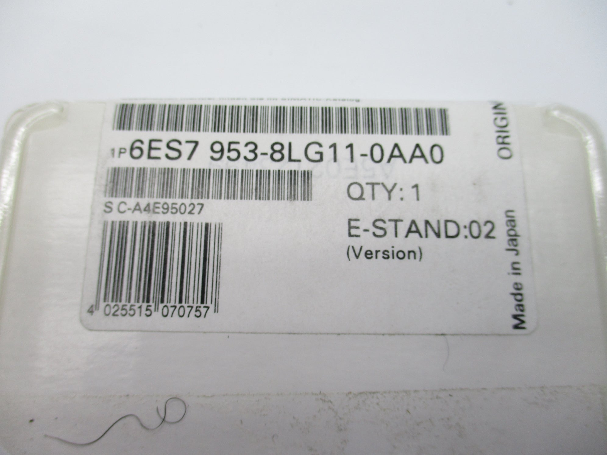 SIEMENS 6ES7953-8LG11-0AA0 NSFS