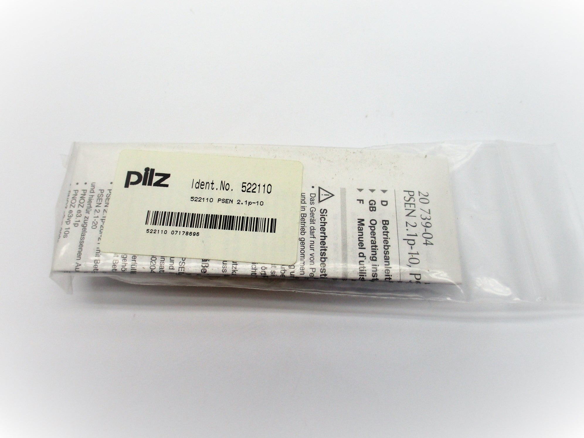 PILZ PSEN2.1P-10 522110 NSMP