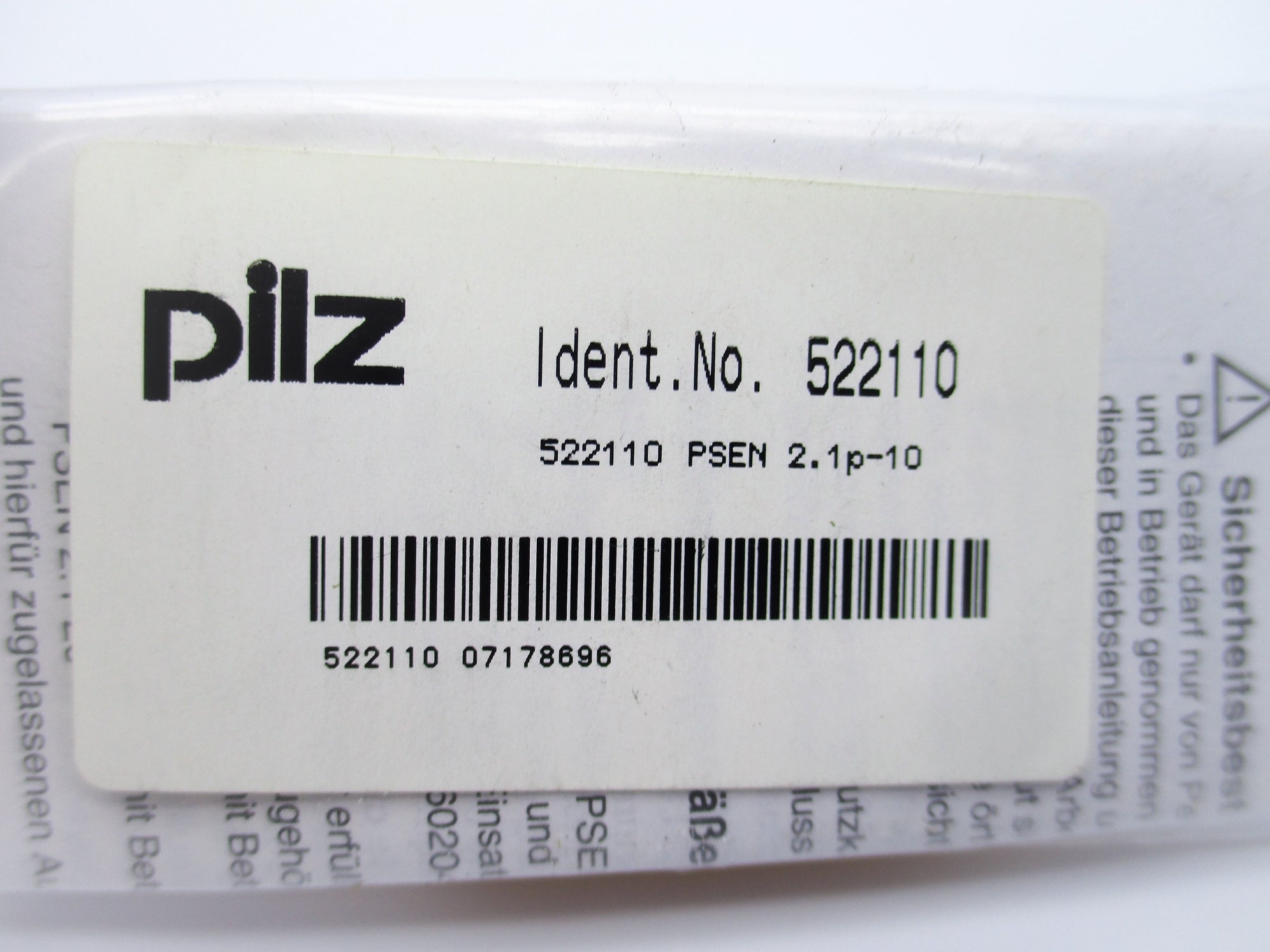 PILZ PSEN2.1P-10 522110 NSMP
