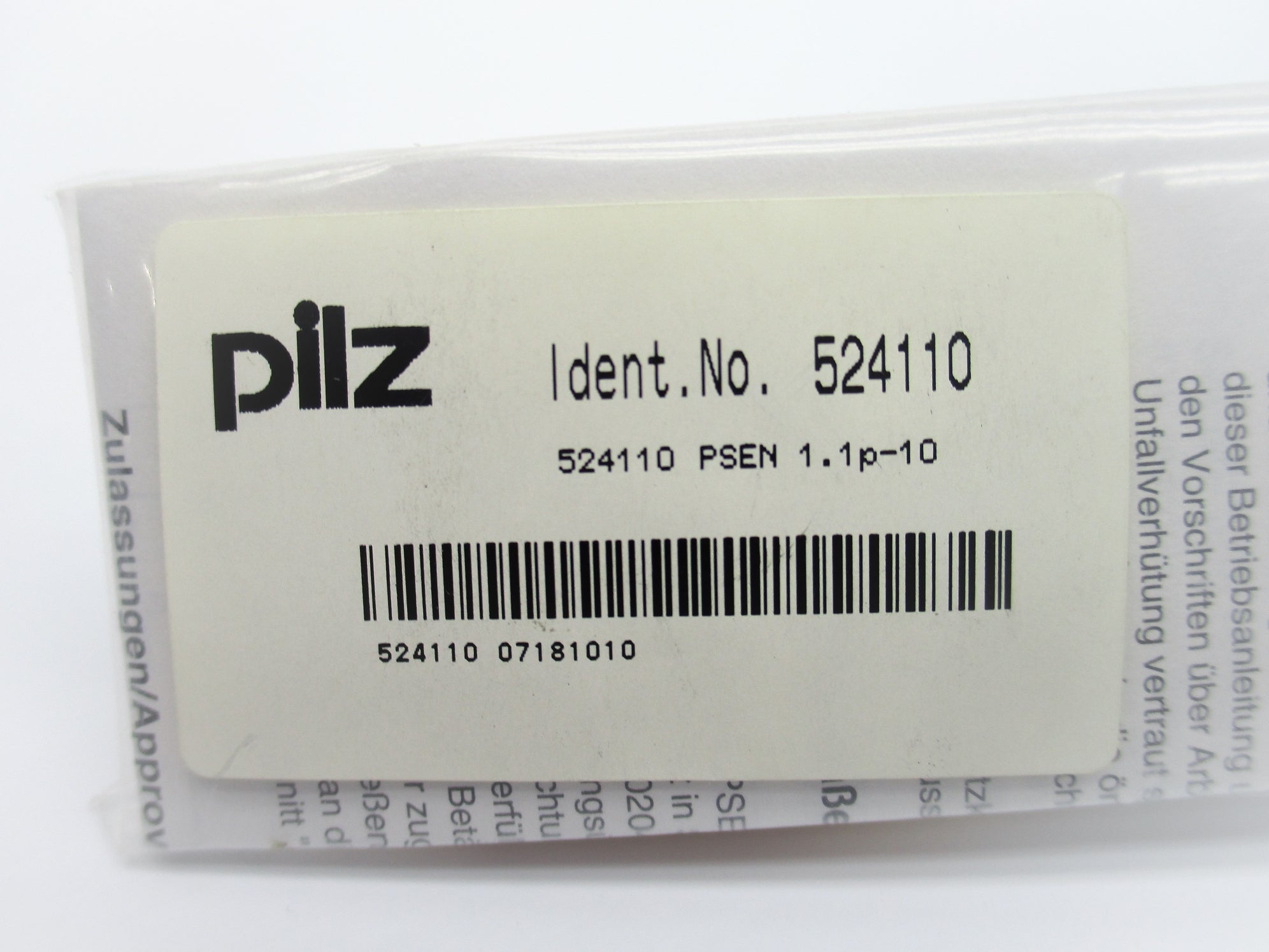 PILZ PSEN1.1P-10 524110 NSMP