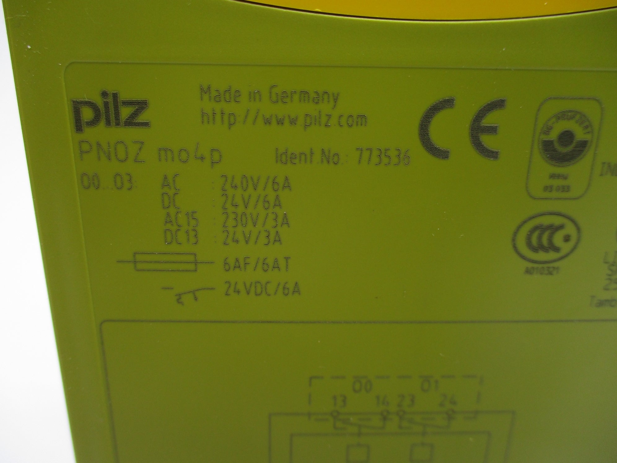 PILZ PNOZ-MO4P 6A 24VDC NSNP