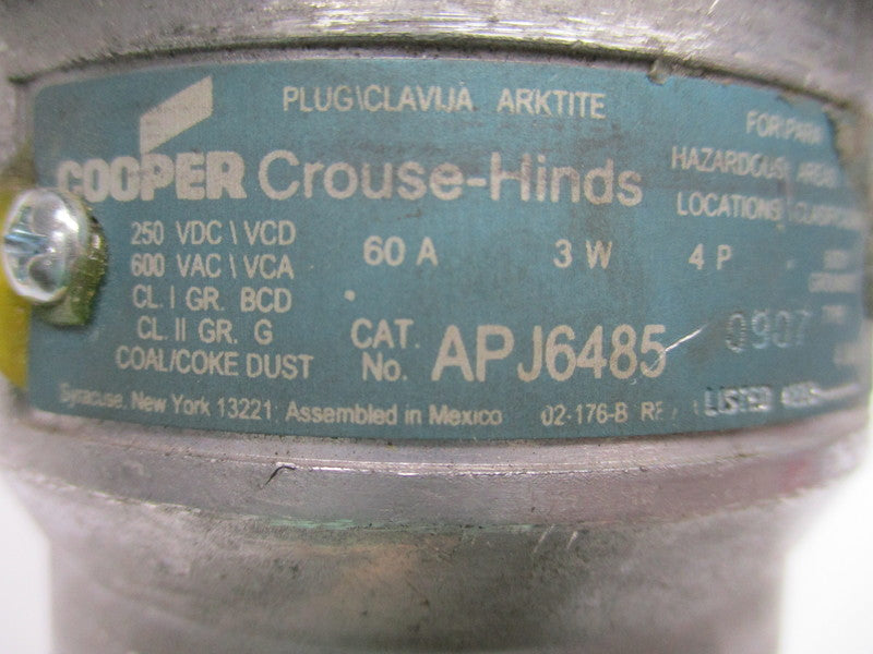 CROUSE-HINDS APJ6485 UNMP