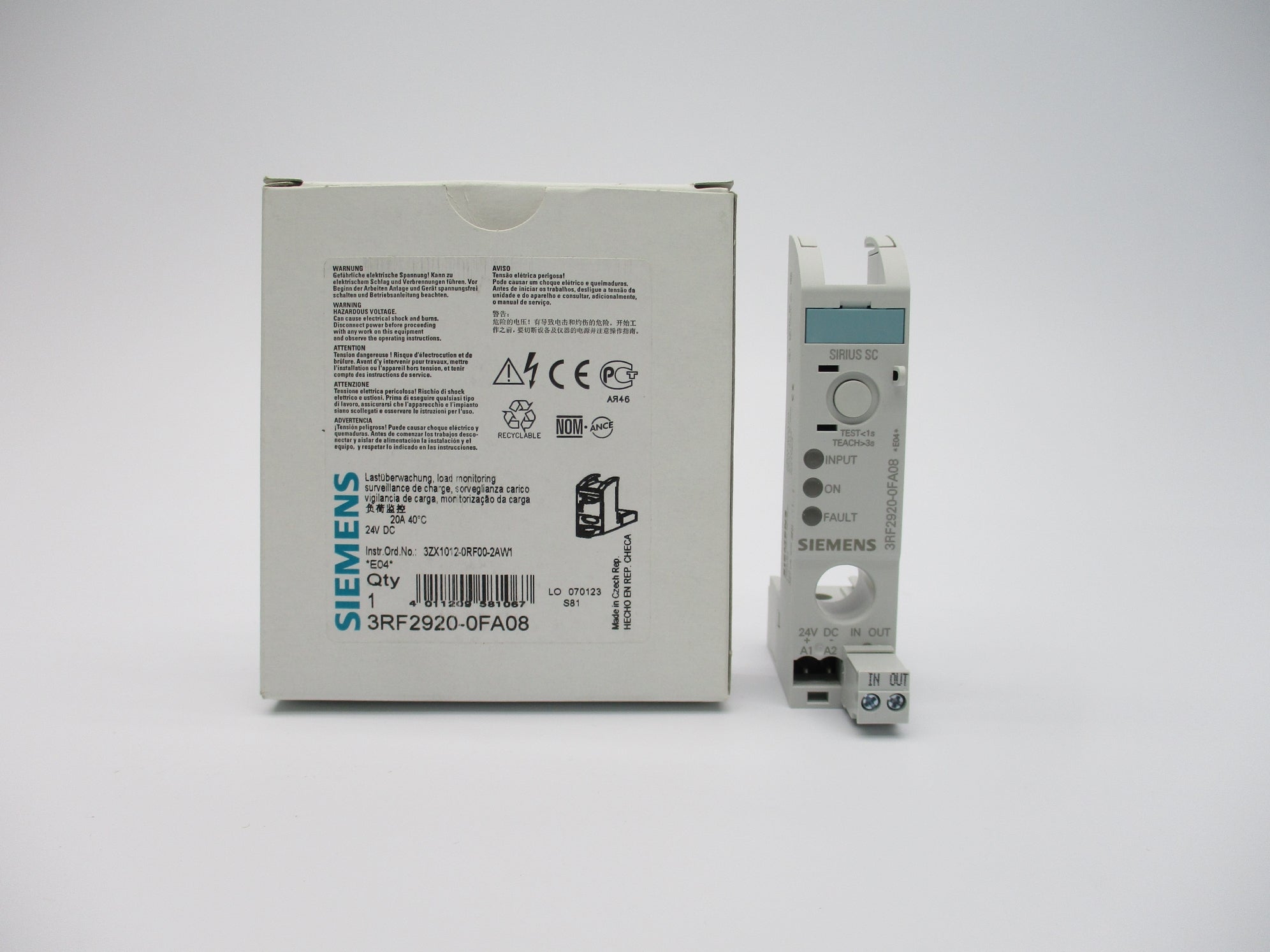 SIEMENS 3RF2920-0FA08 NSMP