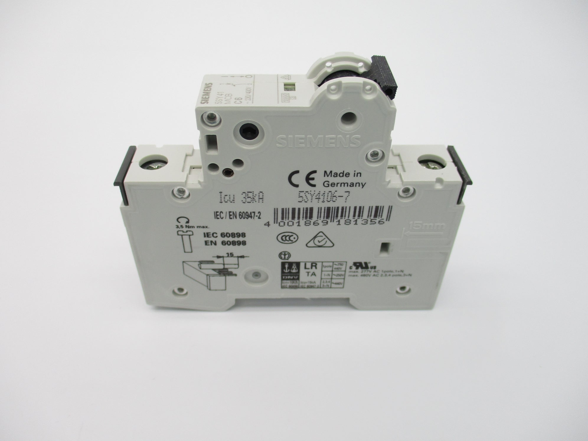 SIEMENS 5SY4106-7 6A 230/400V NSMP