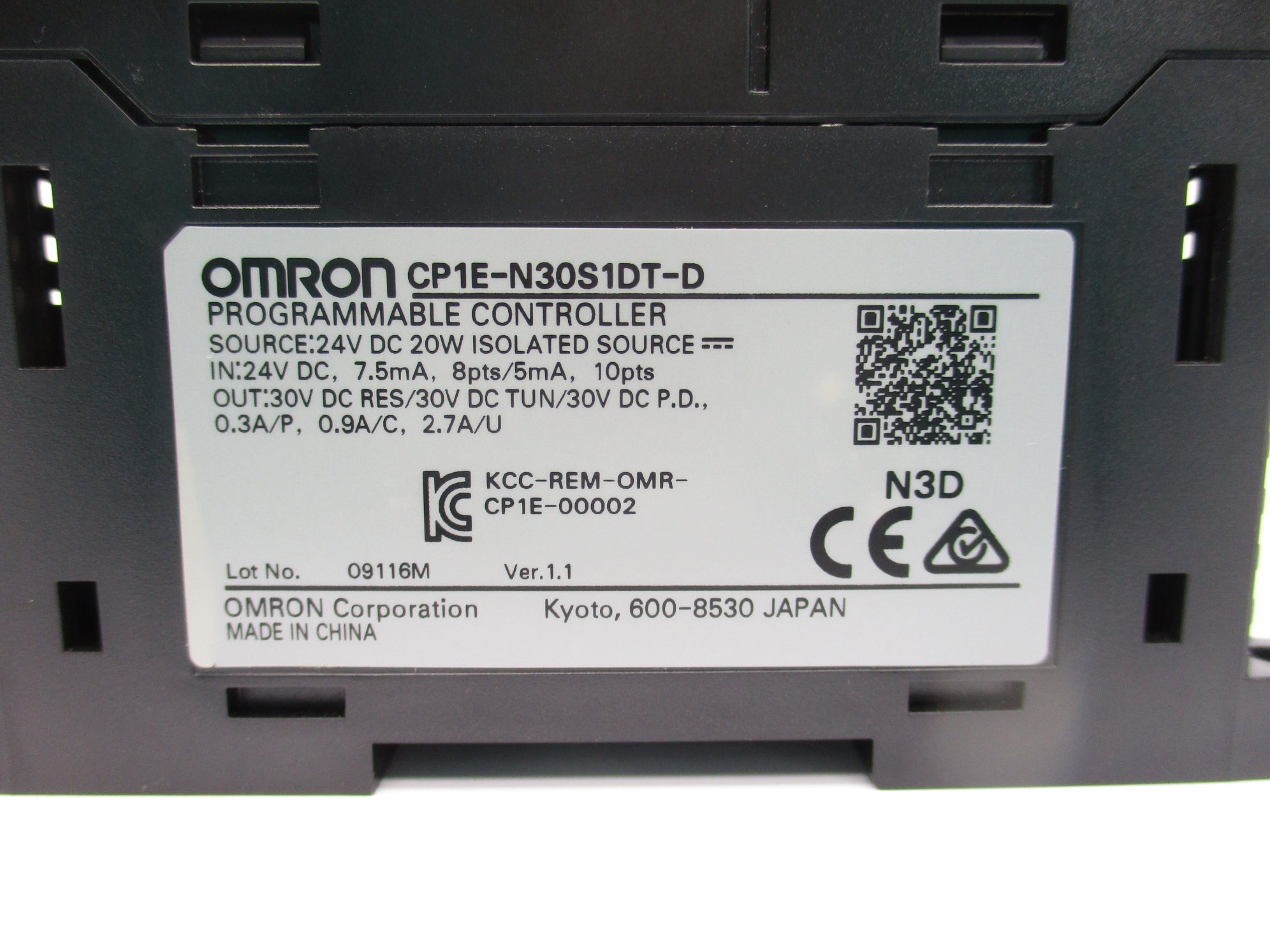 OMRON CP1E-N30S1DT-D NSNP