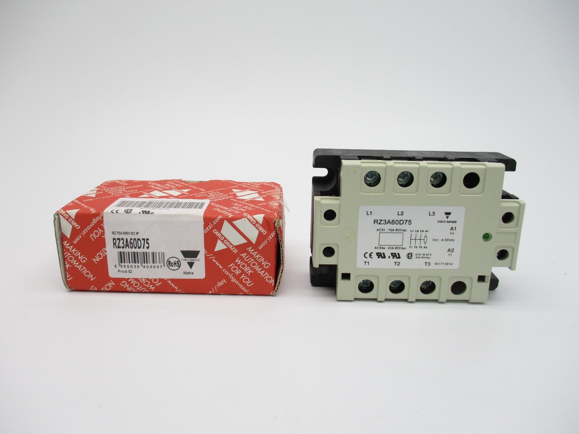 CARLO GAVAZZI RZ3A60D75 75A 600VAC NSMP