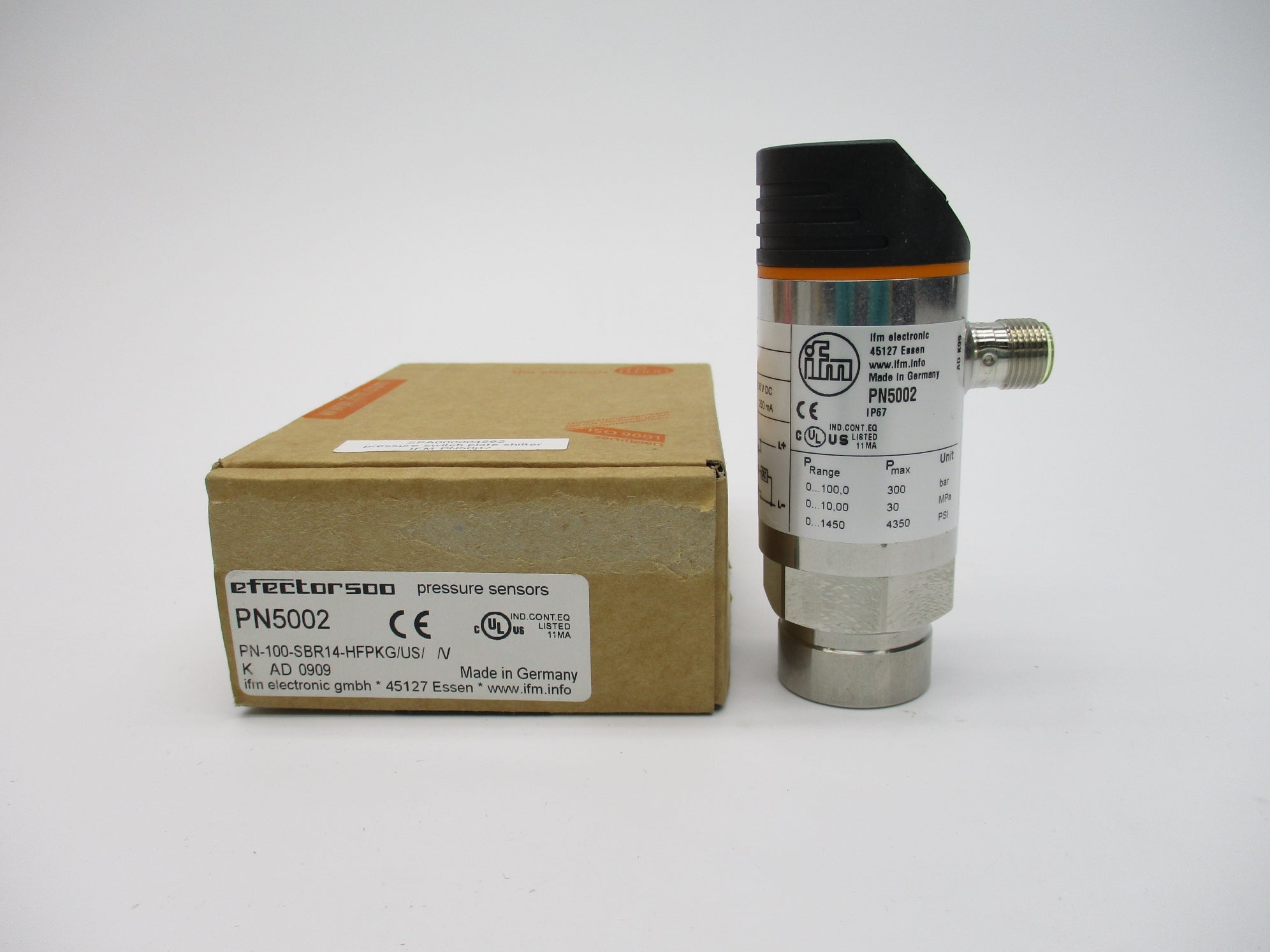 IFM EFECTOR PN5002 PN-100-SBR14-HFPKG/US//V NSMP