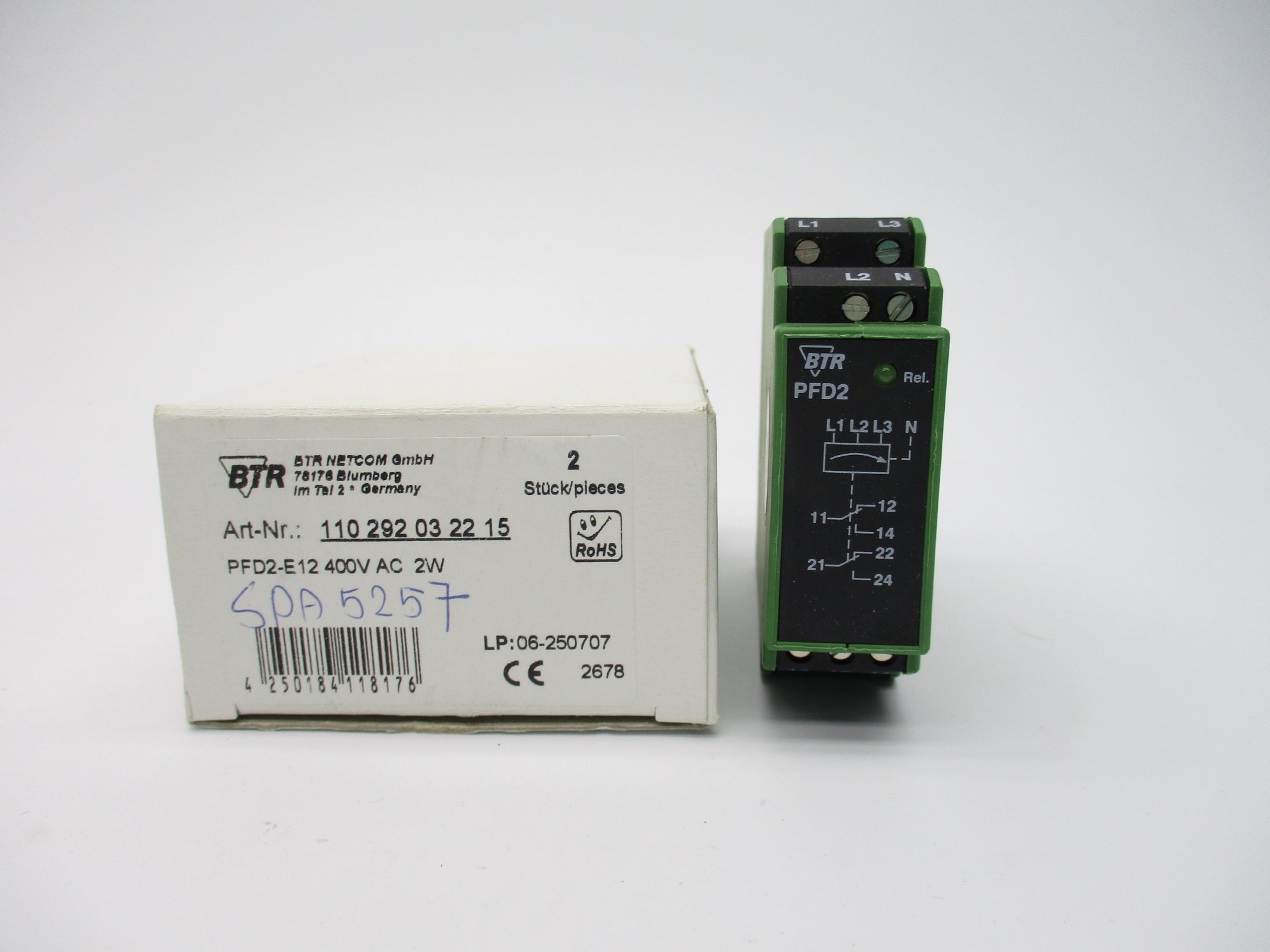 BTR  PFD2-E12 400VAC (PKG OF 2) NSMP