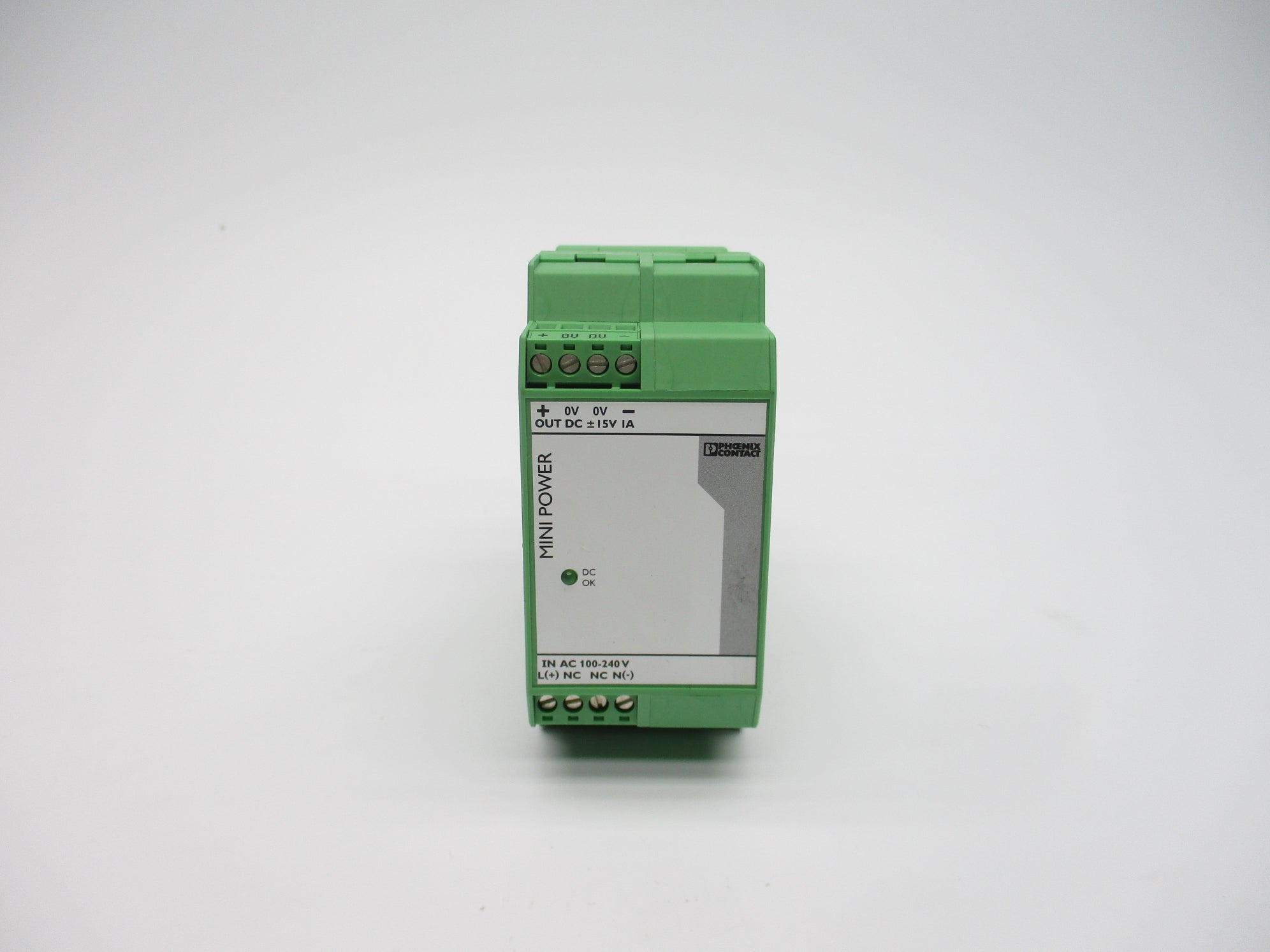 PHOENIX CONTACT MINI-PS-100-240AC/2X15DC/1 NSNP