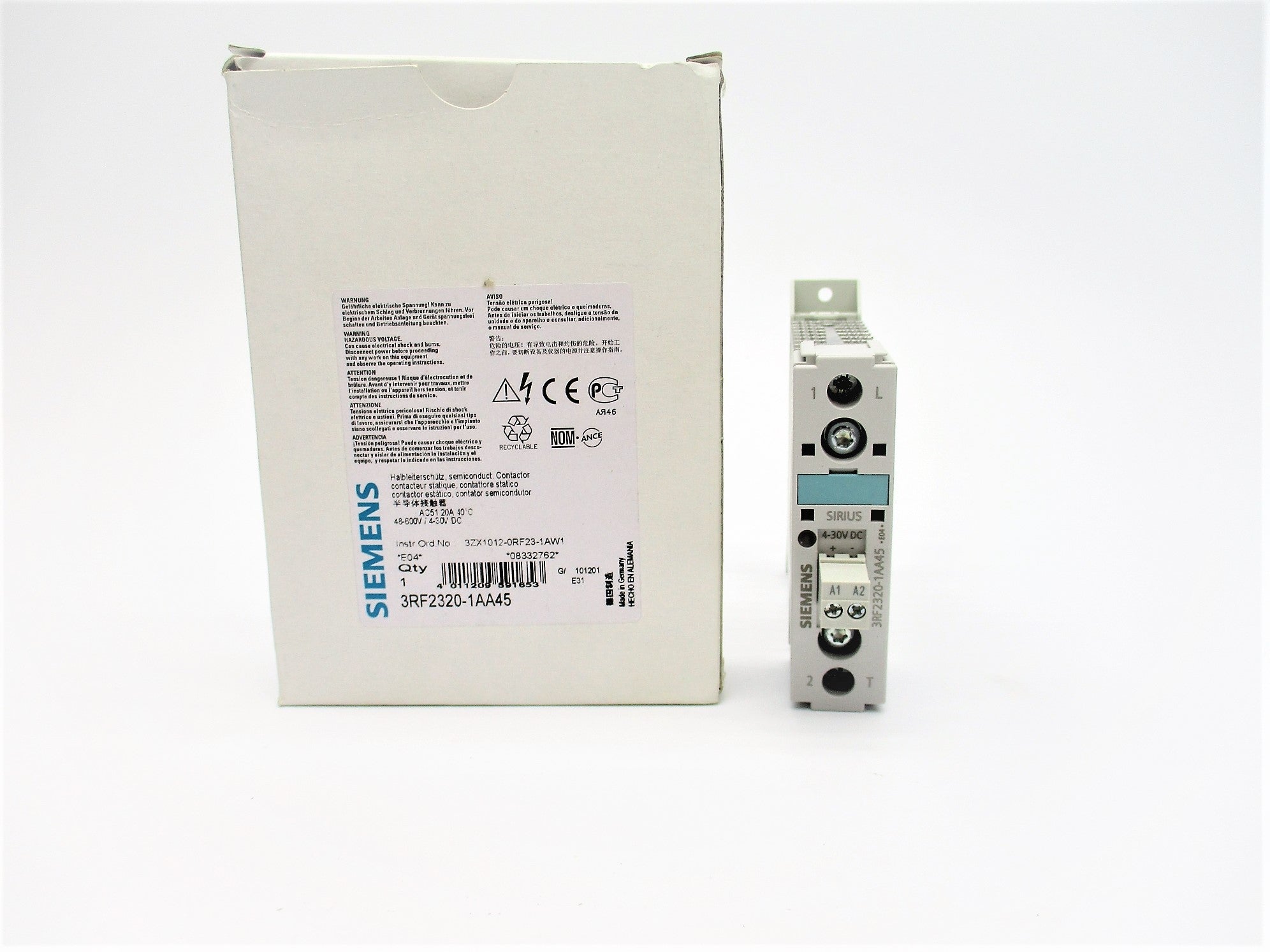 SIEMENS 3RF2320-1AA45 4-30VDC NSMP