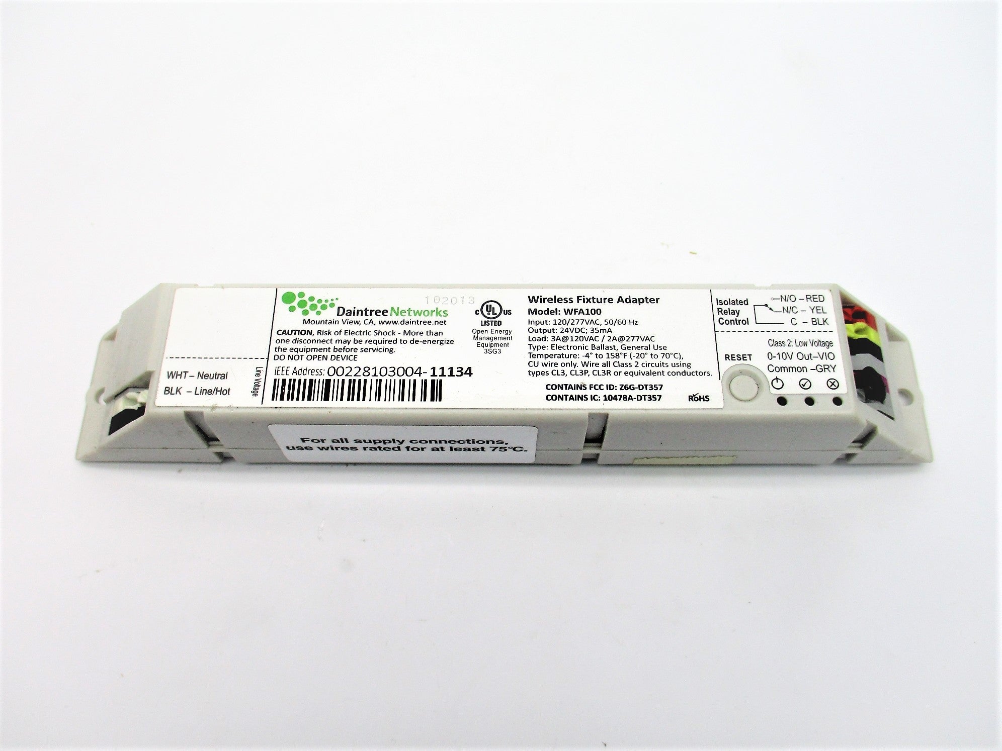 DAINTREE WFA100 NSNP