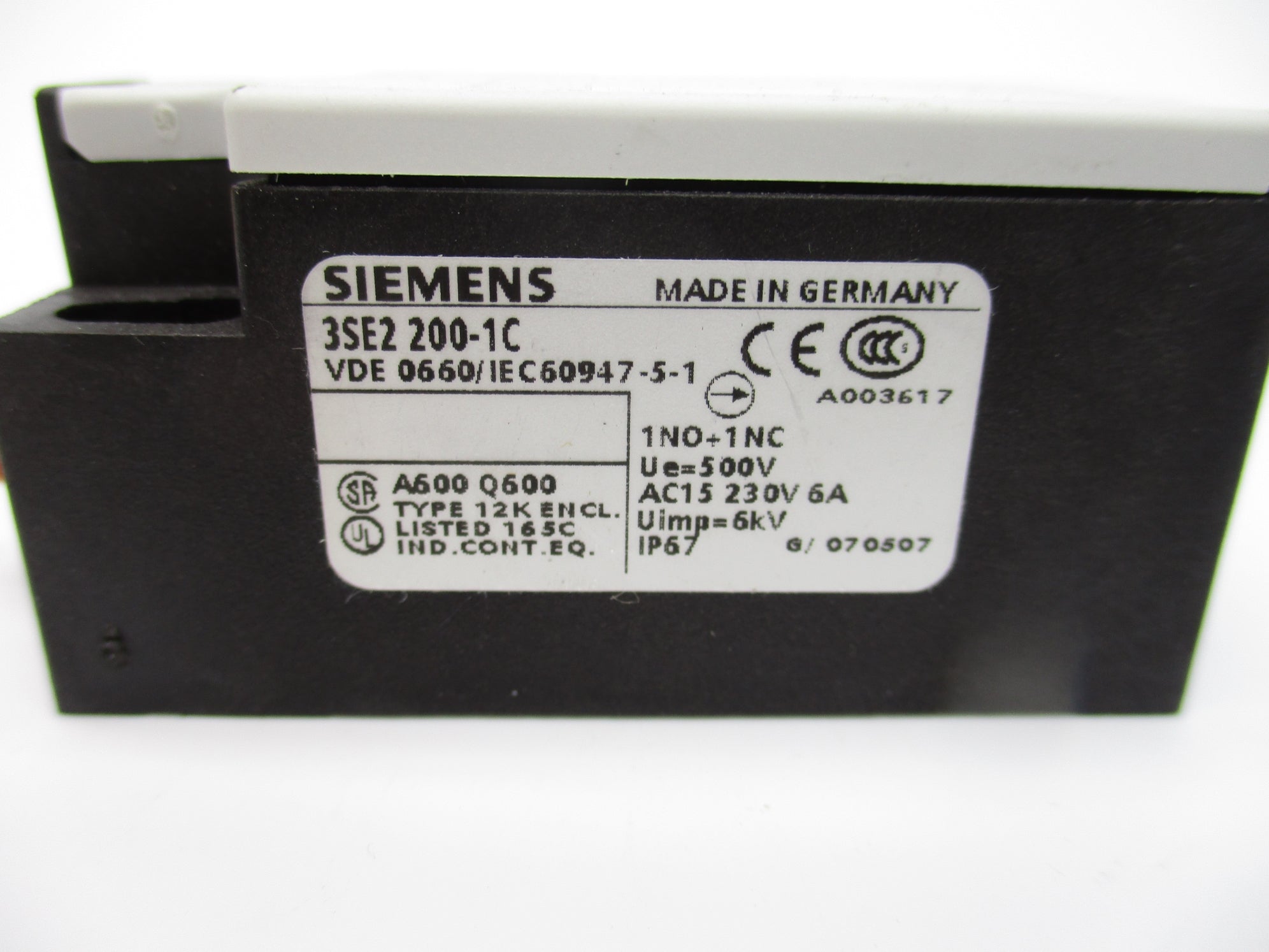 SIEMENS 3SE2200-1C NSNP