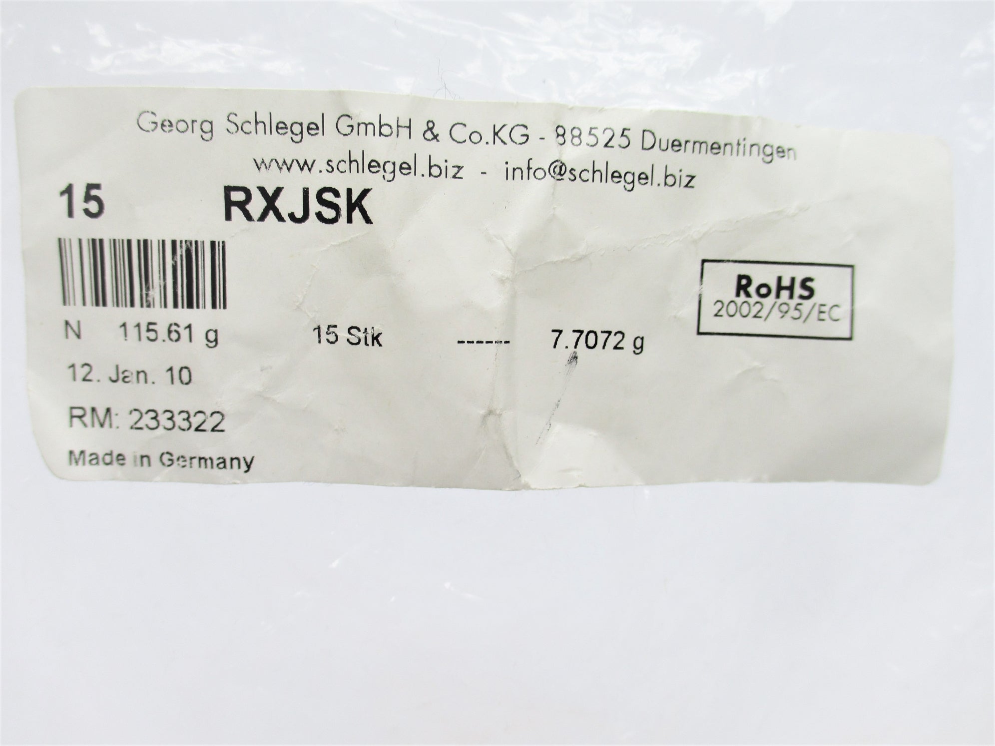 GEORG SCHLEGEL RXJSK NSMP