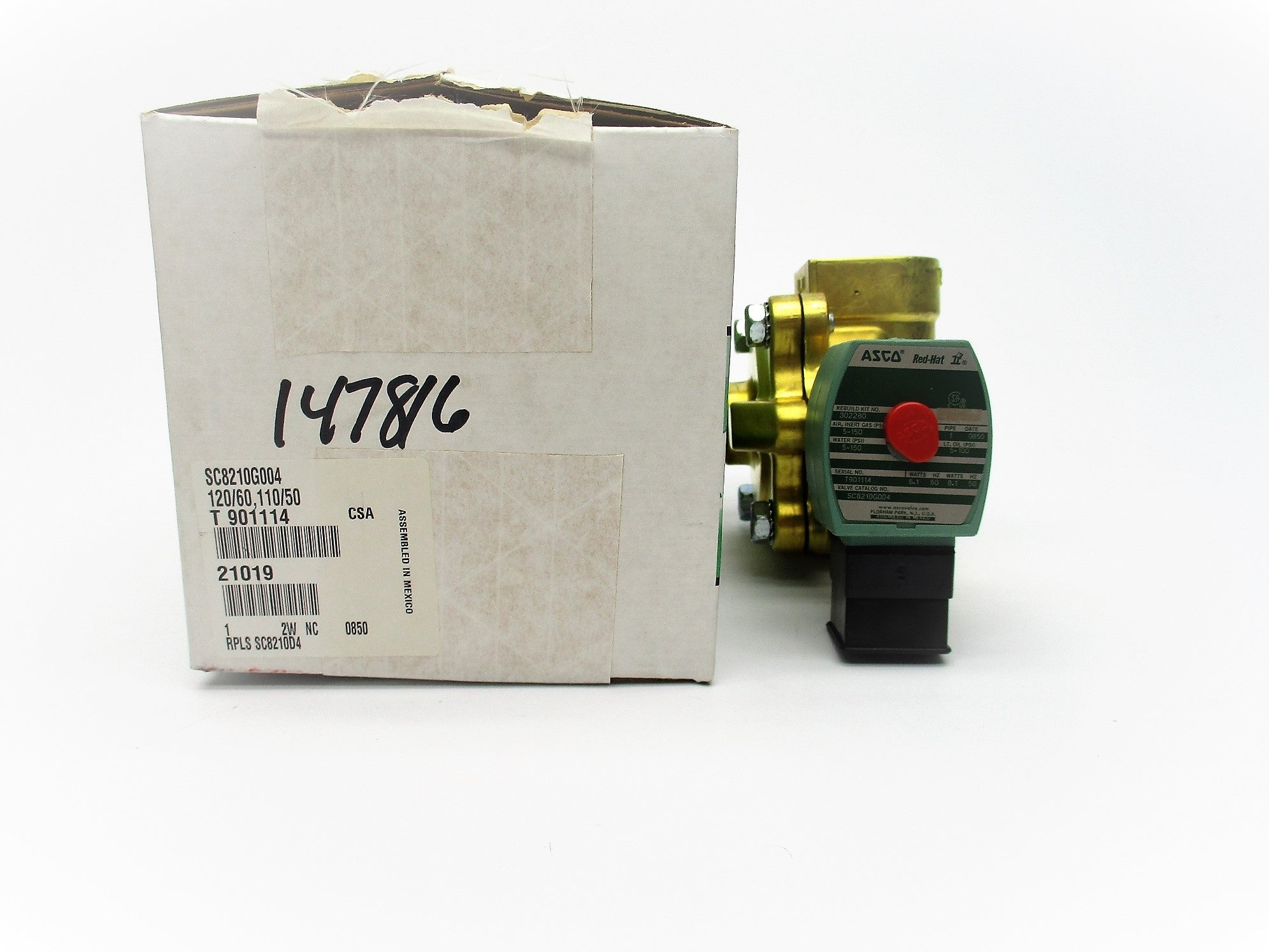 ASCO SC8210G004 110/120V 1" NSMP