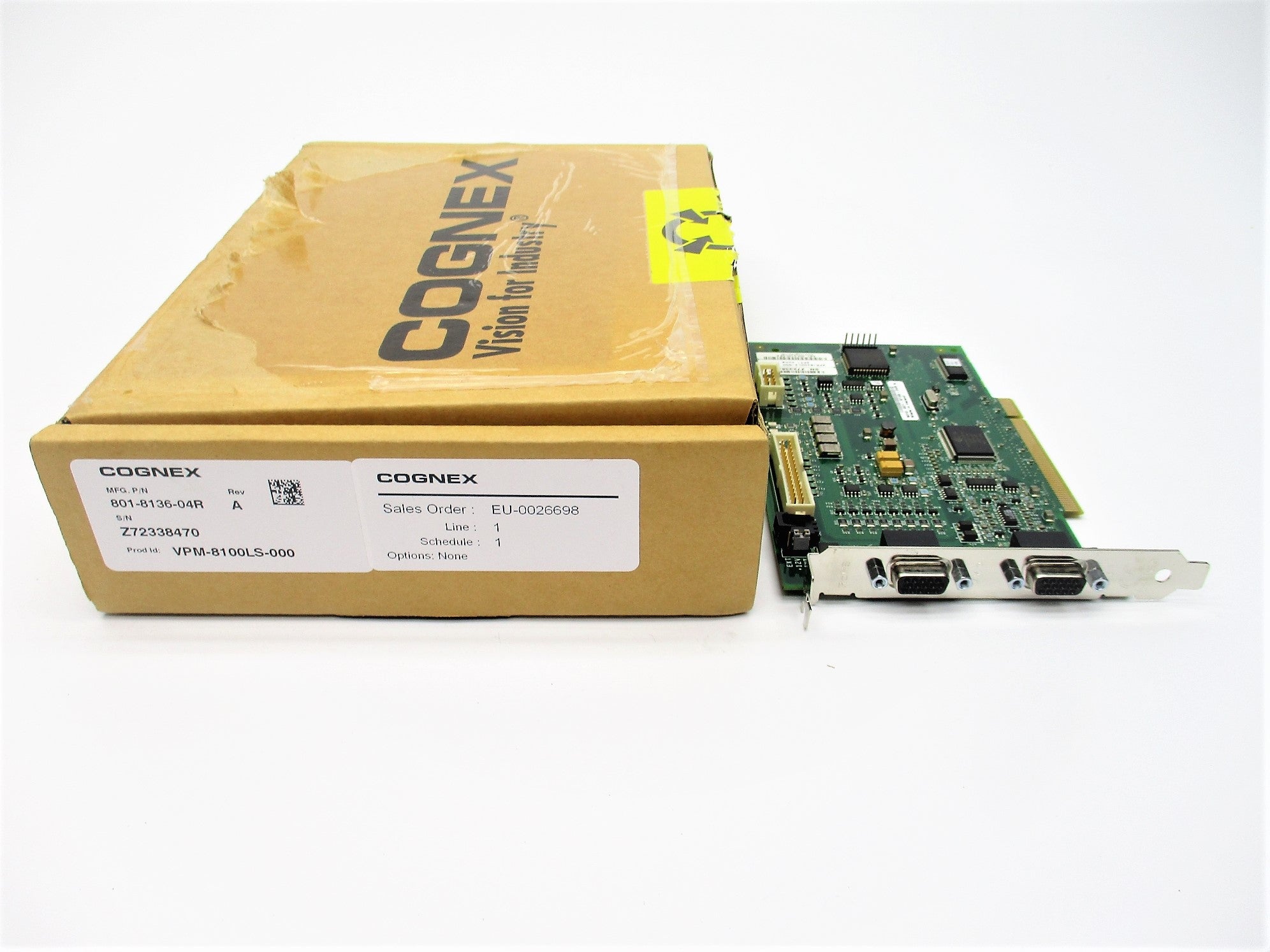 COGNEX VPM-8100LS-000 REV. A NSMP