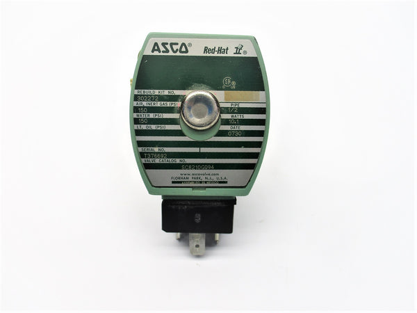 ASCO SC8210G094 110/120V 150PSI 1/2" UNMP