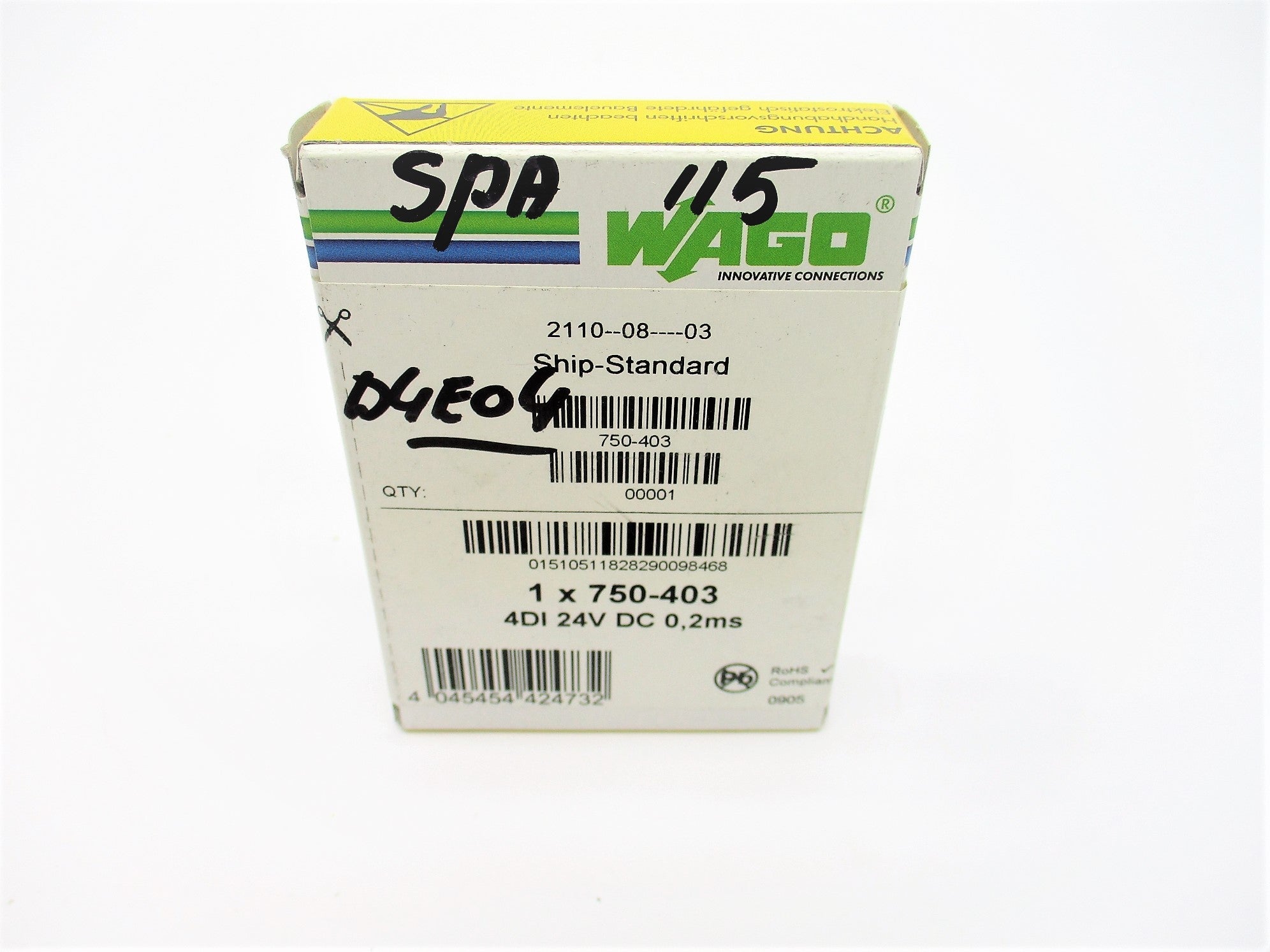 WAGO 750-403 NSFS