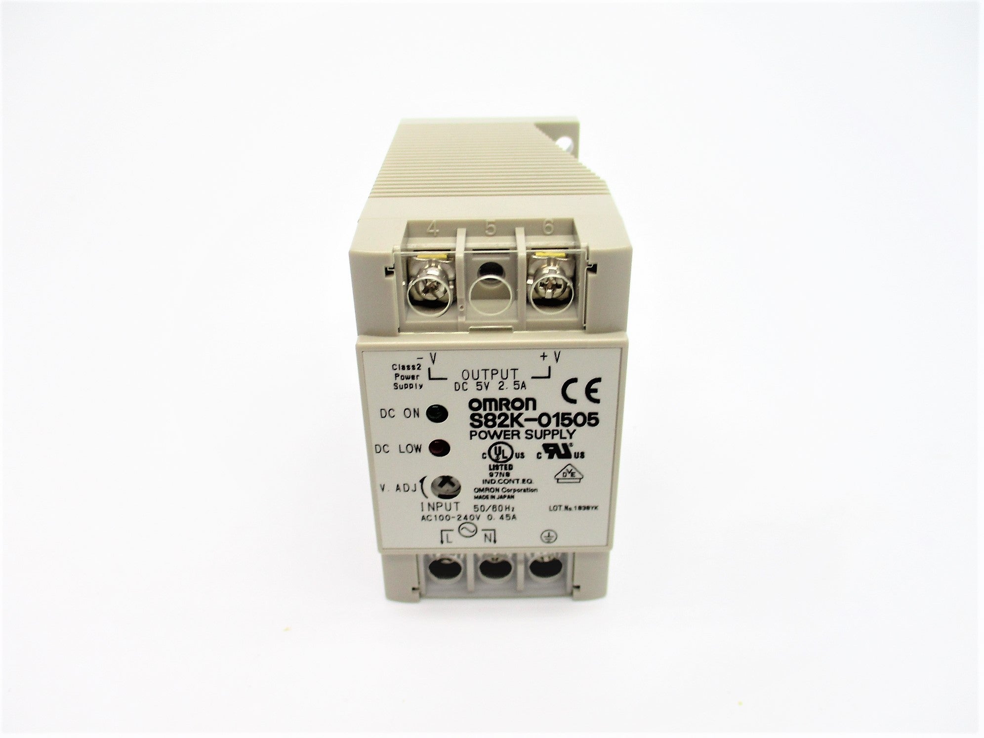 OMRON S82K-01505 100-240VAC 0.45A NSNP