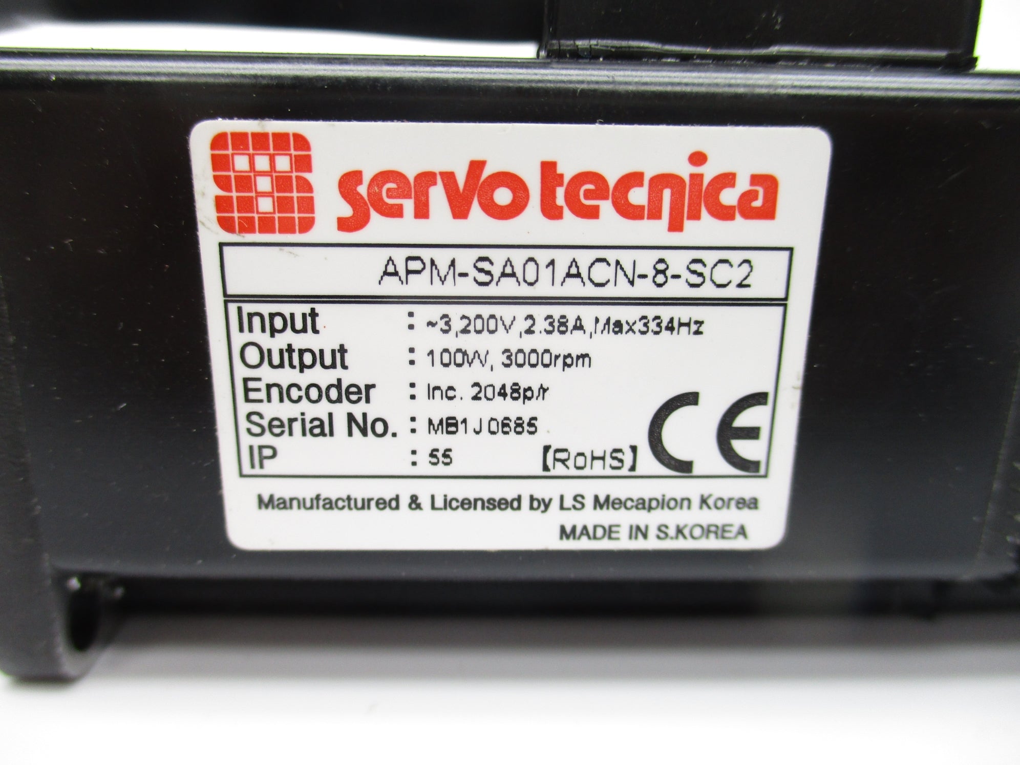 SERVO TECNICA APM-SA01ACN-8-SC2 NSNP