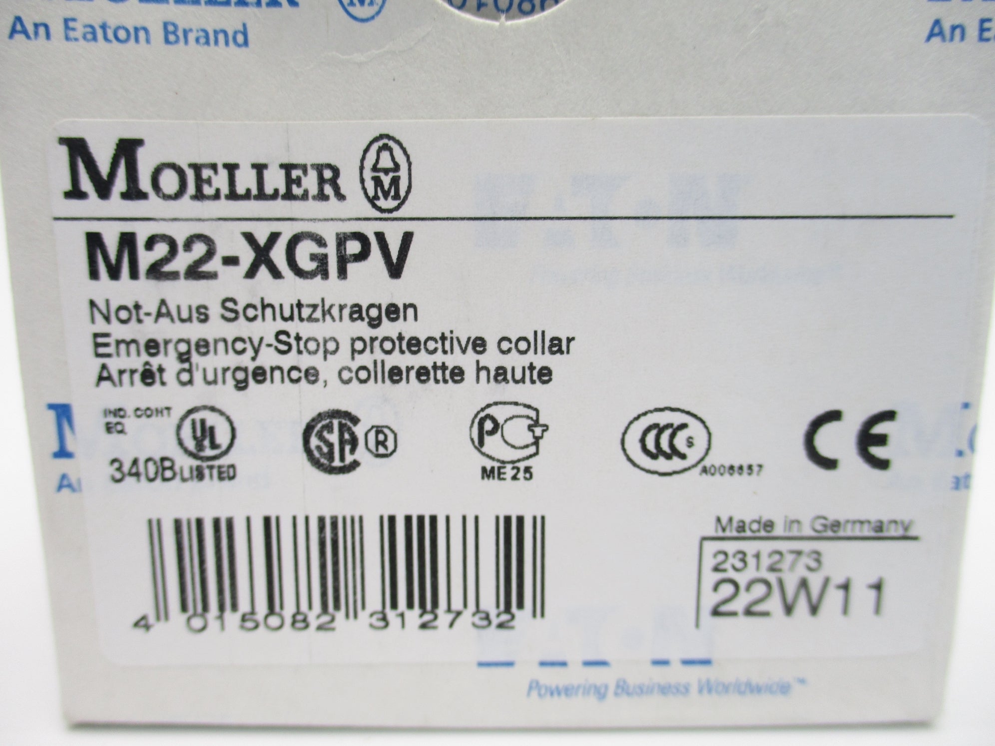 MOELLER M22-XGPV NSMP