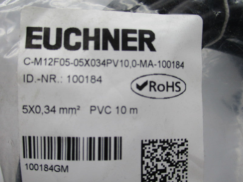 EUCHNER C-M12F05-05X034PV10,0-MA-100184 NSMP