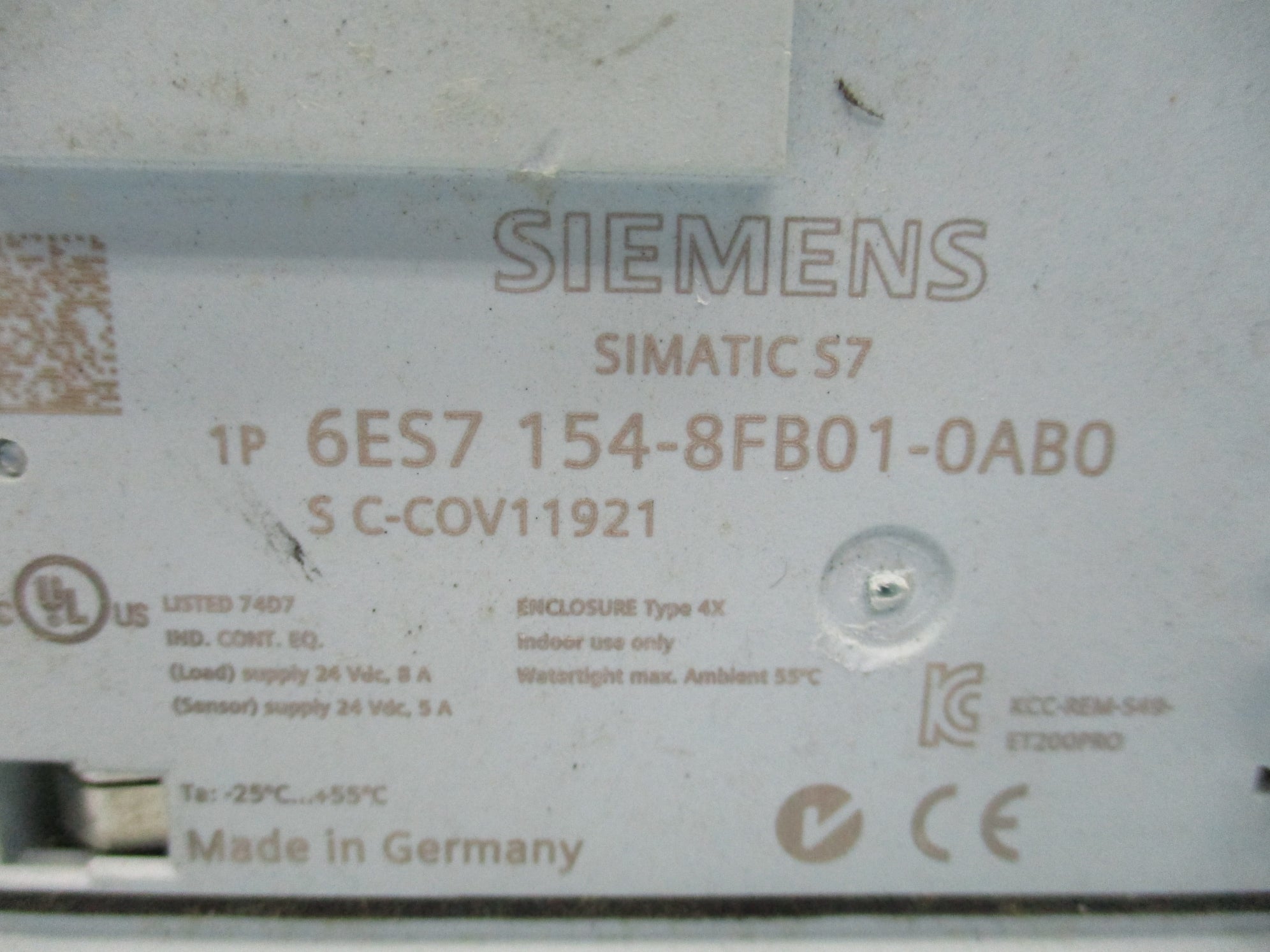 SIEMENS 6ES7154-8FB01-0AB0 UNMP