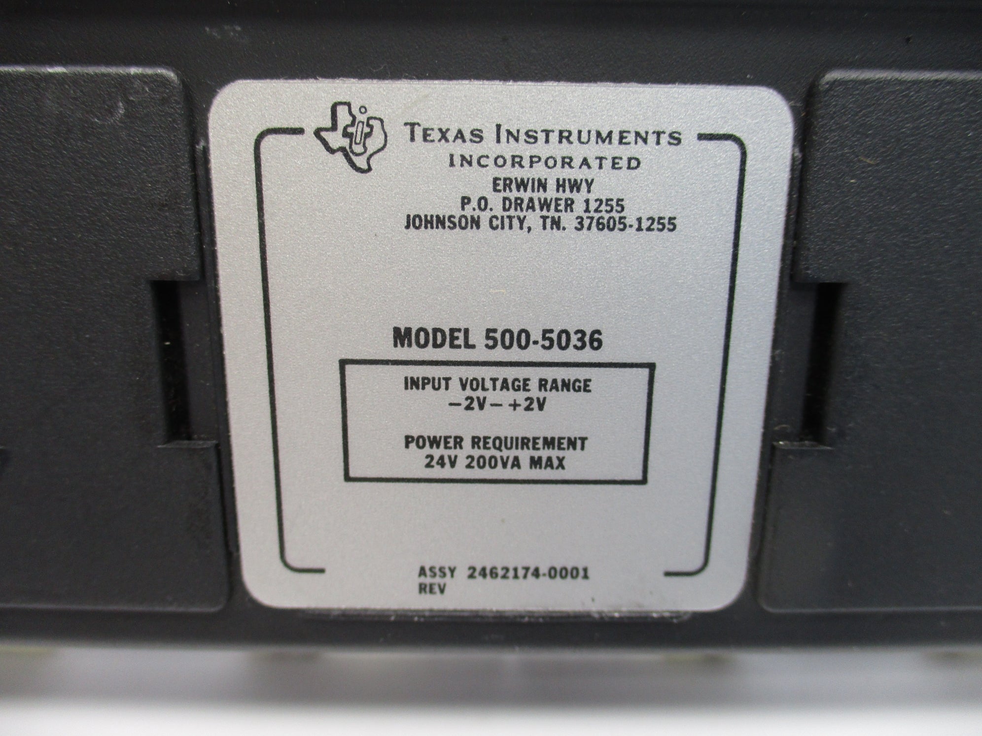 TEXAS INSTRUMENTS 500-5036 UNMP