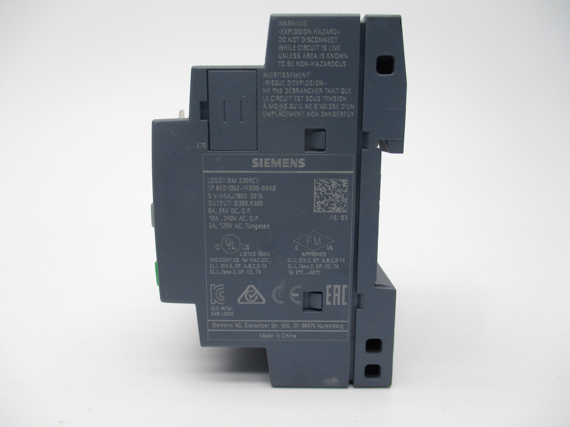 SIEMENS 6ED1052-1FB00-0BA8 NSNP