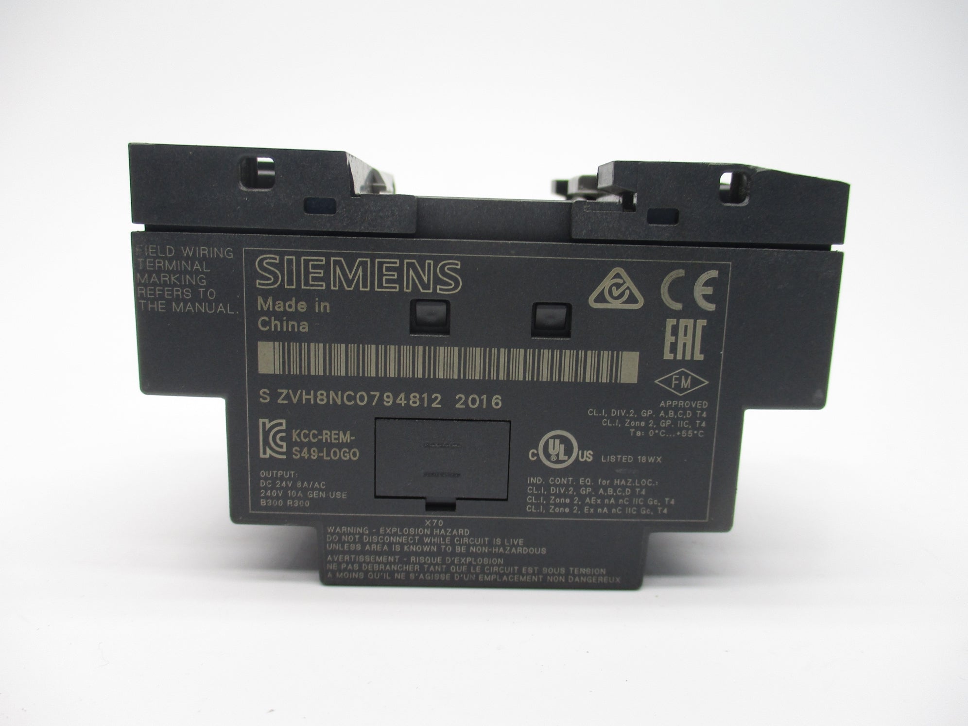 SIEMENS 6ED1052-1MD00-0BA6 (AS PICTURED) NSNP