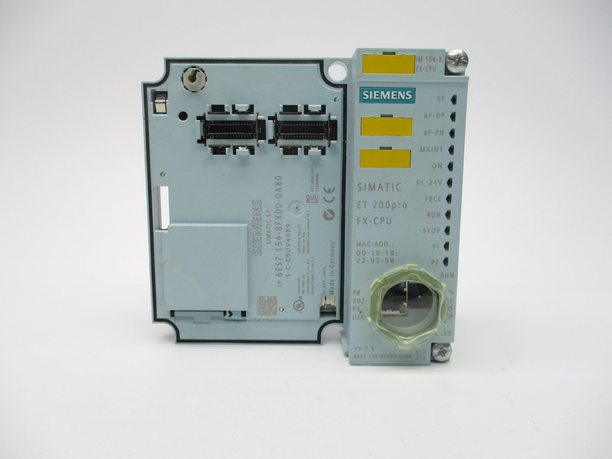 SIEMENS 6ES7154-8FX00-0AB0 (AS PICTURED) UNMP