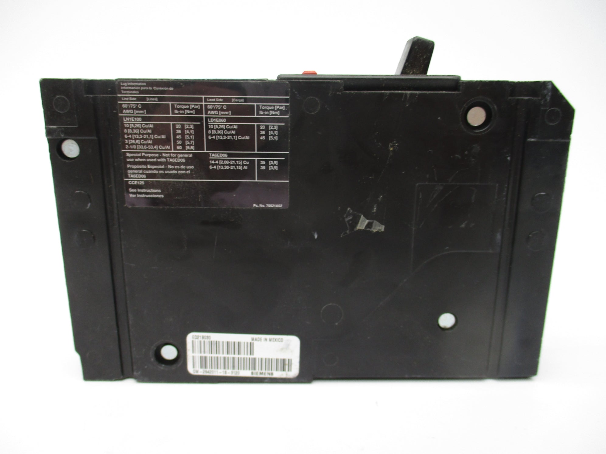 SIEMENS ED21B030 UNMP